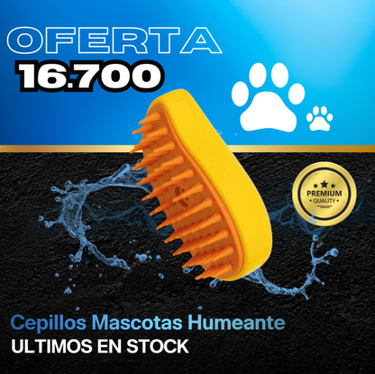 Cepillo Vapor Recargable para Mascotas